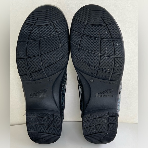 Dansko Women's Size US 8.5 - 9 EU 39 LT Pro Blue Waves Clogs Professional Shoes - Picture 12 of 16